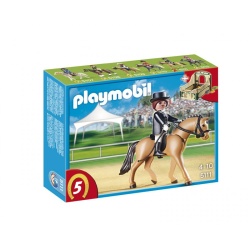 5111 Playmobil Dessuurpaard Met Paardenbox
