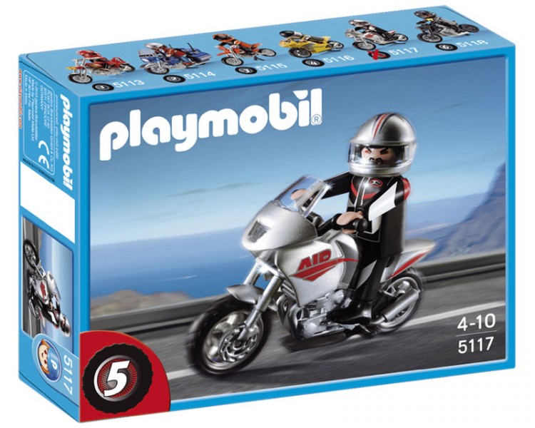 5117 Playmobil Naked Bike Motor