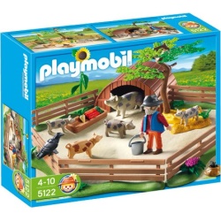 5122 Playmobil Boer Met Varkens