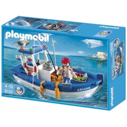 5131 Playmobil Vissersboot