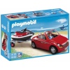 5133 Playmobil Cabrio met aanhangwagen