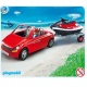 5133 Playmobil Cabrio met aanhangwagen
