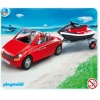 5133 Playmobil Cabrio met aanhangwagen