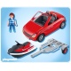 5133 Playmobil Cabrio met aanhangwagen