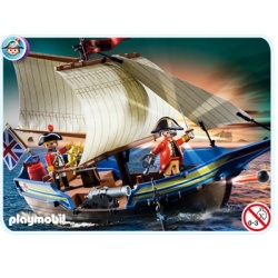 5140 Playmobil Britse Kanonnenboot