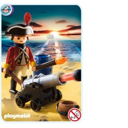 5141 Playmobil Britse Kanonnenofficier