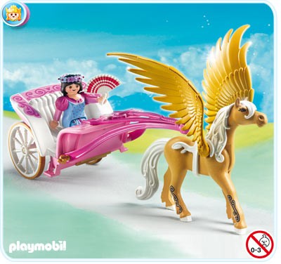 5143 Playmobil Pegasuspaard met koets
