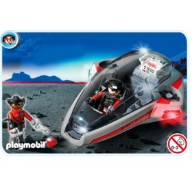Vergroot de afbeelding 5155 Playmobil darksters speeder