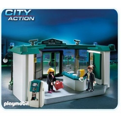 5177 Playmobil Bank met geldautomaat