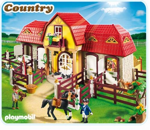 5221 Playmobil Grote Manege met weilanden