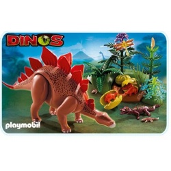 5232 Playmobil Stegosaurus met nest