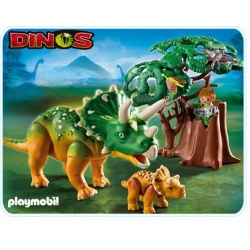 5234 Playmobil Triceratops met Baby
