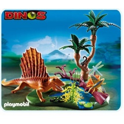 5235 Playmobil Dimetrodon met waterplaats