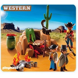 5250 Playmobil Western - Bandieten schuilplaats