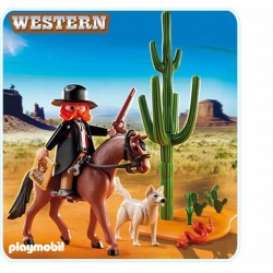 5251 Playmobil Western - Maarschalk te paard