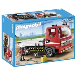 5286 Playmobil Vrachtwagen op Bouwwerf