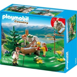5424 Playmobil Lentewandeling op de Berg