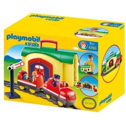 6738 Playmobil Mijn Meeneem Treinstation