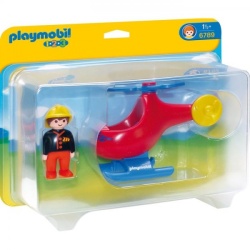 6789 Playmobil 123 Brandweerhelikopter