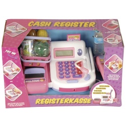 Kassa met scan en accessoires