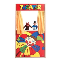 Poppenkast clown