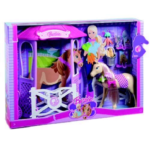 Barbie Paardenstal