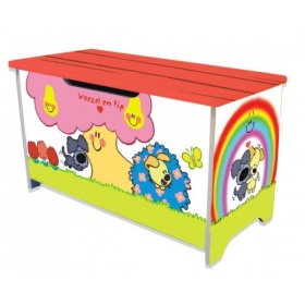 Woezel en Pip speelgoedkist tuin