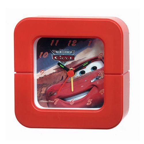 Cars wekker 10x10cm