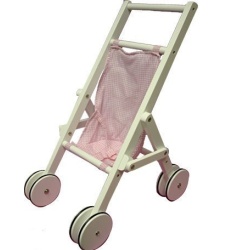 Buggy hout wit