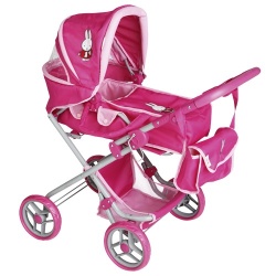 Nijntje poppenwagen roze