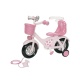 Bekijken Baby born fiets roze
