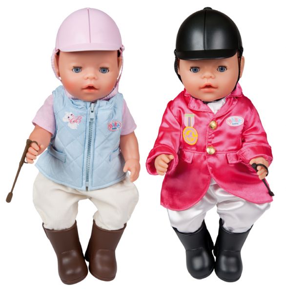 Baby born paardrijset deluxe