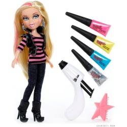 Bratz glammed up streaks