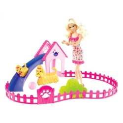 Barbie Fetch and Fun Puppy Speelpark