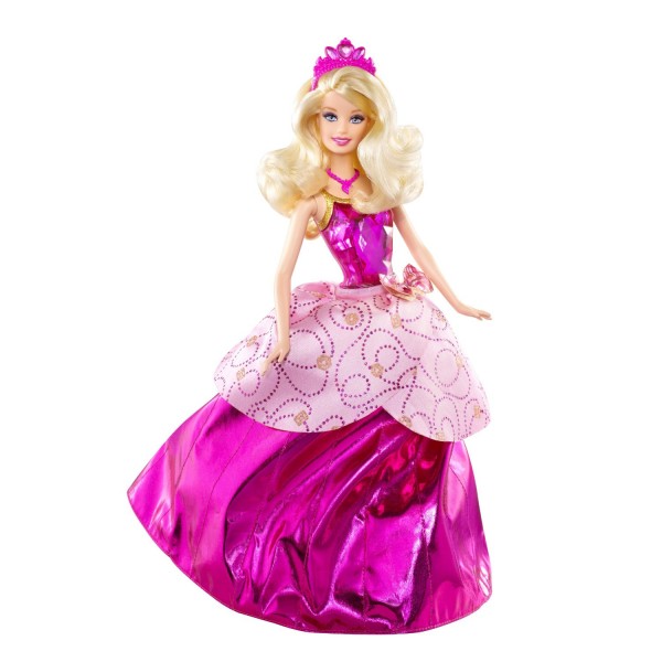 Barbie hoofdpersoon in the princess academy