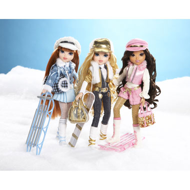 Moxie magic snow doll