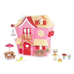 Lalaloopsy mini - Sew Sweet House speelset met Blossom Flowerpot