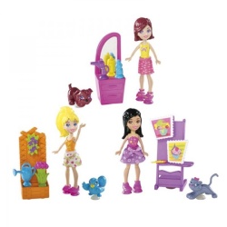 Polly Pocket Stick'n Play Doll