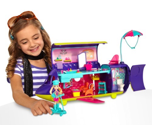 Lees Meer... : Polly Pocket stunt`n style jet