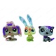 Littlest Pet Shop glitterdiertjes in koffertje