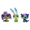 Littlest Pet Shop glitterdiertjes in koffertje