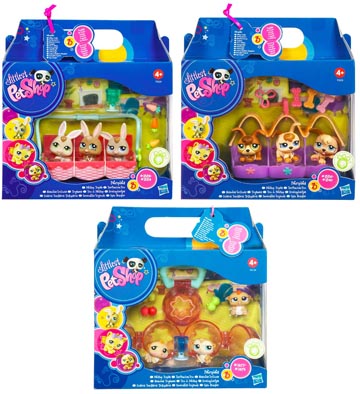 Littlest pet shop drielingdiertjes