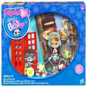 Littlest Pet Shop Blythe met 2 vriendjes assortiment