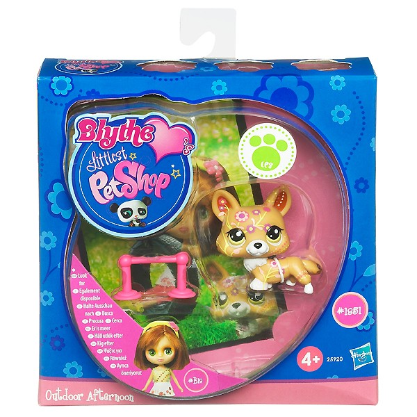 Littlest Pet Shop dierenvriendjes met Blythe kaart
