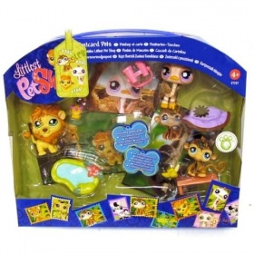 Vergroot de afbeelding Littlest Pet Shop 3x postcard Friends