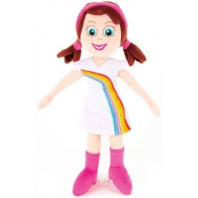 Vergroot de afbeelding K3 knuffelpopje Karen
