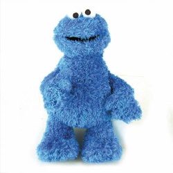 Pluche koekiemonster, sesamstraat 28 cm
