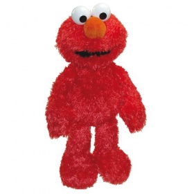 Pluche elmo, sesamstraat 28 cm
