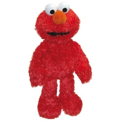 Pluche elmo, sesamstraat 28 cm