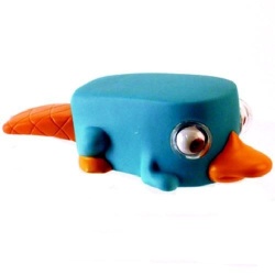 Phineas & Ferb figuur met kaart
